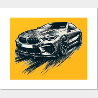 BMW M8 Posters and Art